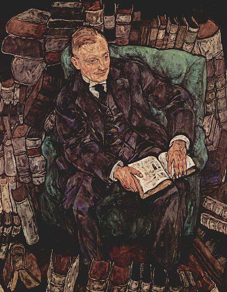 Egon Schiele Portrait of Hugo Koller France oil painting art